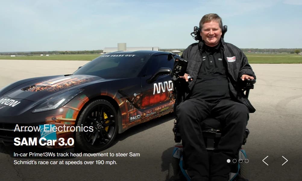 OptiTrack Sam Schmidt